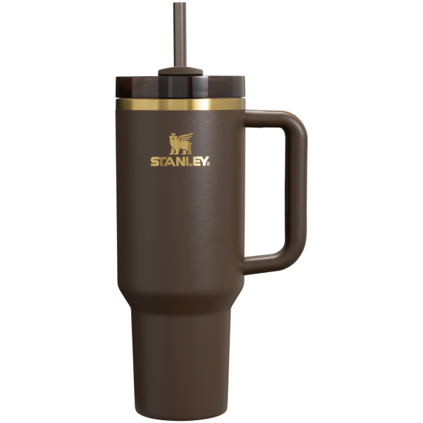 The Chocolate Gold Quencher H2.0 FlowState? Tumbler | 40 OZ (Vault)