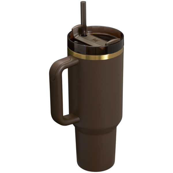 The Chocolate Gold Quencher H2.0 FlowState? Tumbler | 40 OZ (Vault) - Image 2