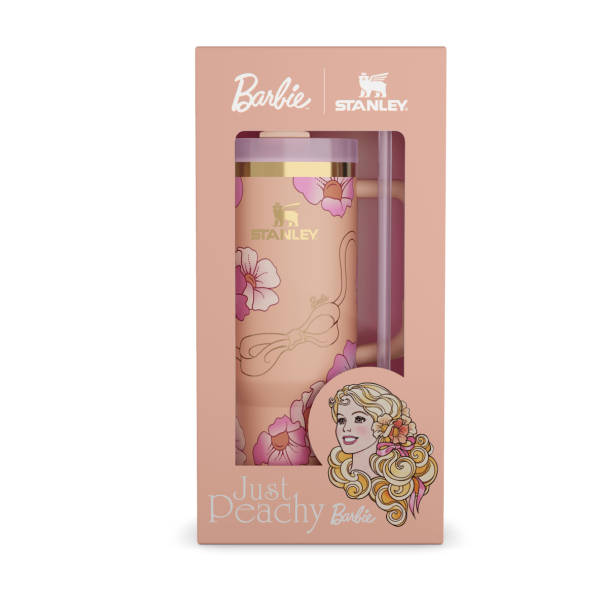 The Barbie™ x Stanley '80s Peaches 'N Cream Quencher | 40 OZ - Image 3