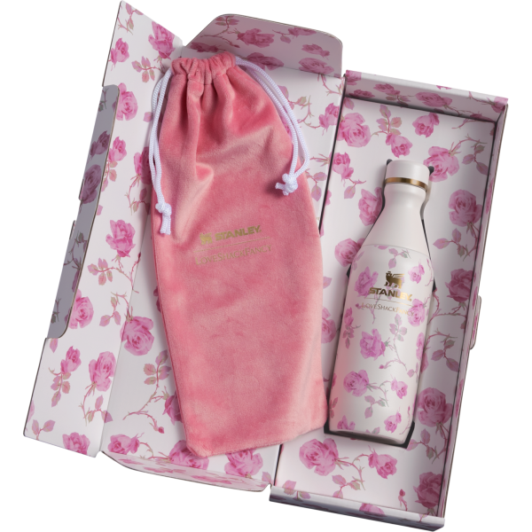 The Stanley x LoveShackFancy All Day Slim Bottle | 12 OZ (Vault) - Image 4