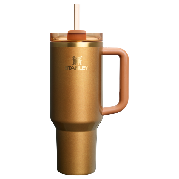 The Copper Tinsel Quencher H2.0 FlowState? Tumbler | 40 OZ