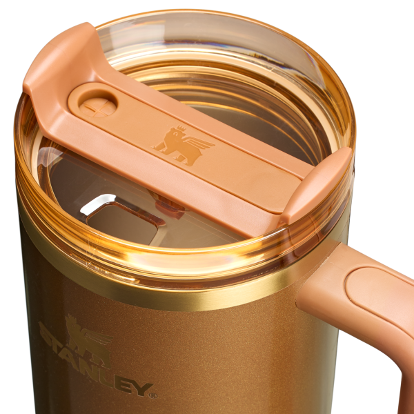 The Copper Tinsel Quencher H2.0 FlowState? Tumbler | 40 OZ - Image 4