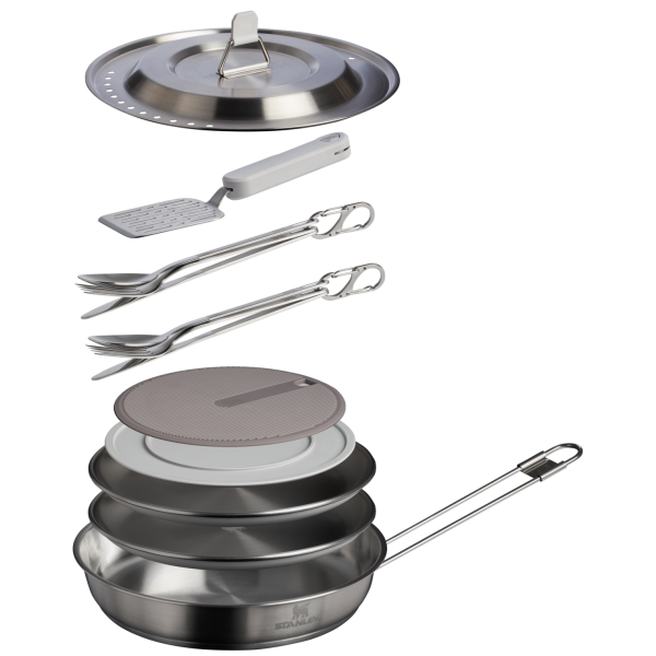 The Wildfare Pro Fry Pan Cookset 15-piece set | 1.1 QT - Image 3